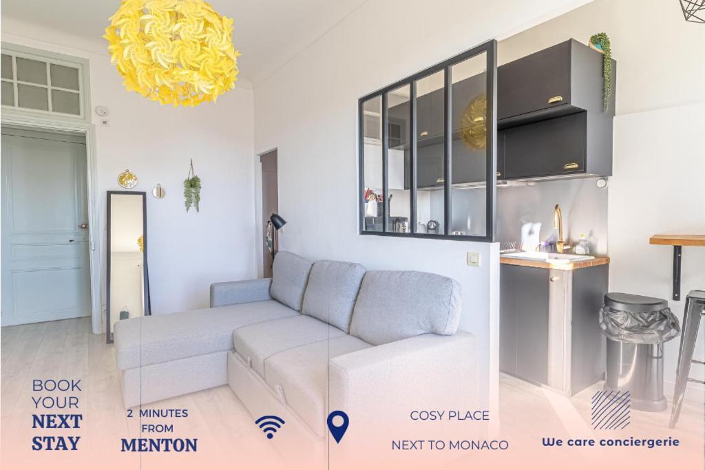 Charming Studio In The Heart Of Menton Exterior foto